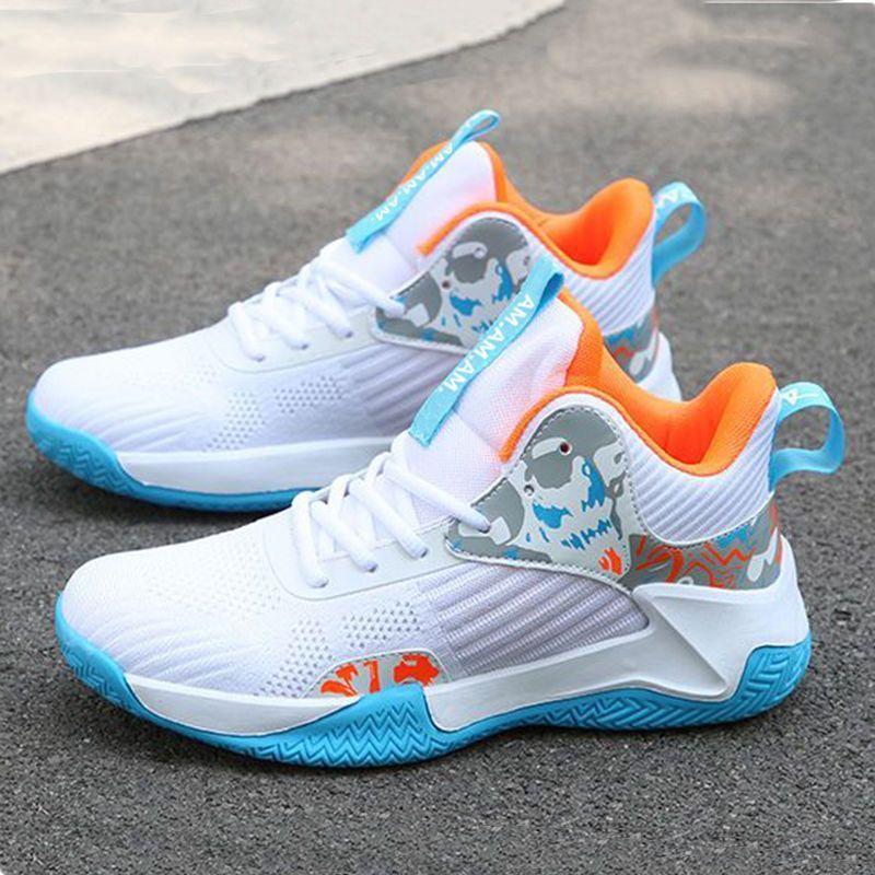 Fashion Fashion Basketball Shoes 2024 Spring New Breathable Mesh Men's Sneakers Lightweight Men Sport Shoes Male Shoes