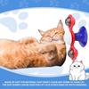 Интерактивная игрушка-ветряная мельница для кошек - Игрушка с разноцветной светодиодной подсветкой на присоске - Игрушка для жевания и упражнений для кошек