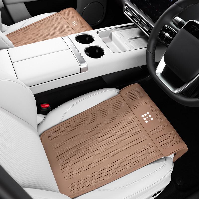 Дышащая подушка на сиденье автомобиля для всех сезонов для Blue Electric E5/E3 - Удобная подставка для ног