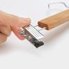 Stainless Steel Pant Trouser Hanger Wood Pants Clips High Quality Solid Wooden Hanger