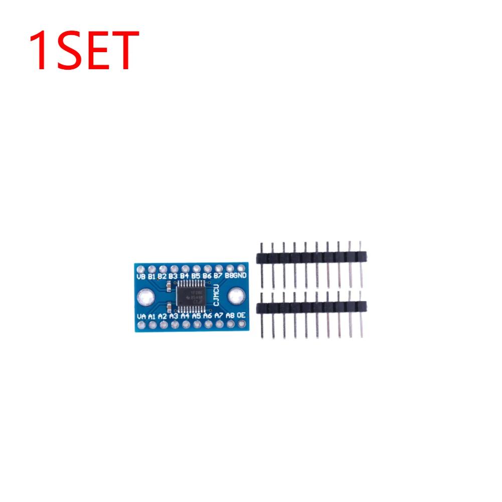 20-1SET TXS0108E TTL Bi-directional Mutual Converter 3.3V 5V 8 Channel Logic Level Switching Shifter High Speed for Raspberry Pi