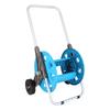 G1/2 Garden Hose Reel Cart Portable Hand Push Type Retractable Water Pipe Storage Cart for 80m Hose
