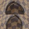 LOUIS VUITTON Neverfull MM Tote Bag N51105 Brown Damier canvas unisex Used