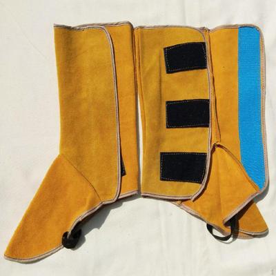 2 шт. Сварочные чехлы для сапог, кожаные гетры, оборудование, бахилы, гетры для