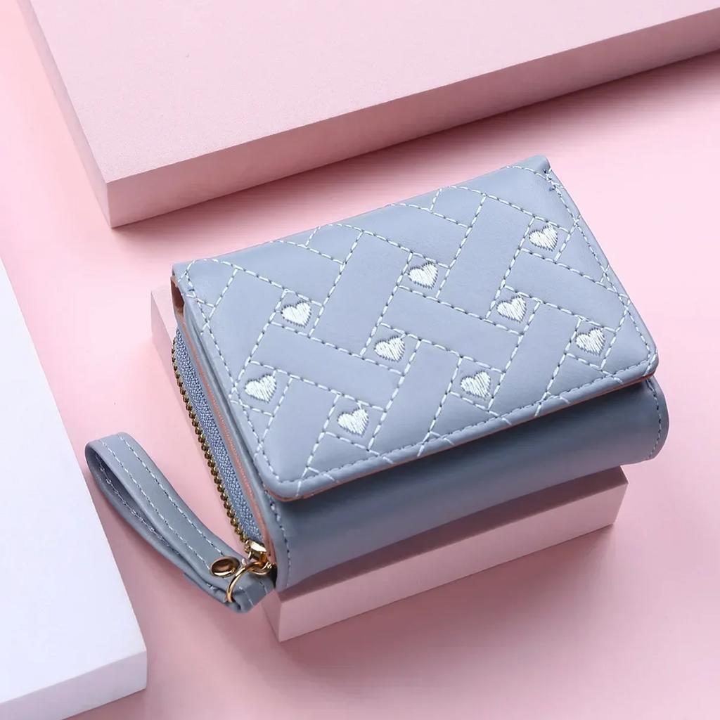 Wallets for Women Kawaii Cute Luxury Designer Lady Wallet Pink Purse Womens Wallet Small Women Leather Coin Purse