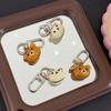 Kawaii Rilakkuma Keychain Japanese Anime Cartoon Pendant Simplicity Bag Mobile Phone Decoration Couple Accessories