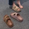 Platform Shoes Women's New Women's Cool Slippers Summer Wear Soft Bottom Beach Round Head Sandals Non-slip Wear