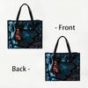 Stylish Cracked Pattern Tote Bag Large Capacity Daily Handbag for Women Fashion Casual Outdoor Carry All Purse
