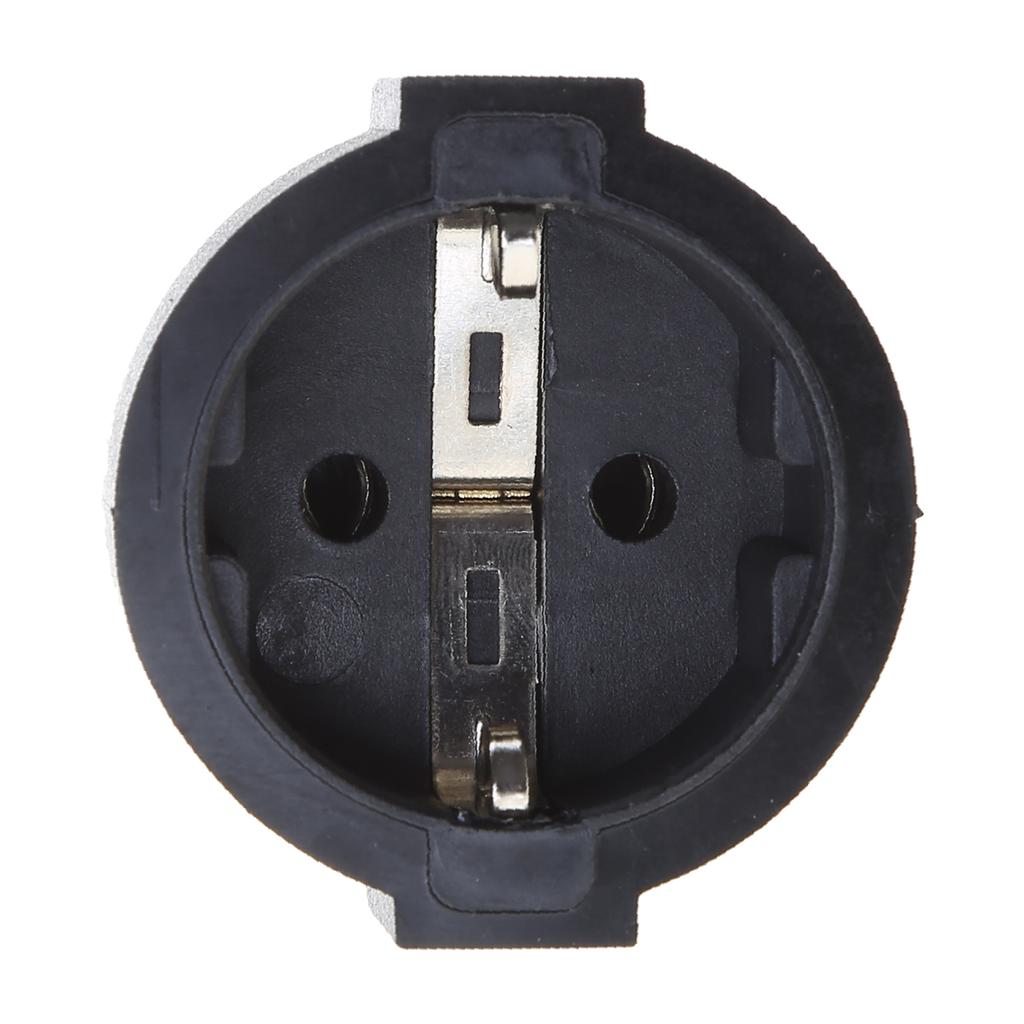 Адаптер швейцарской 3-контактной розетки к европейской 2-контактной вилке, адаптер питания, дорожный конвертер для Германии, Кореи, Франции