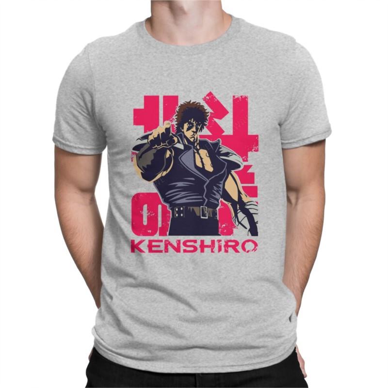 166b Kenshiro Tshirts Unisex Fist Of The North Star Japanese Unisexga Funny Cotton Tee Shirt Crewneck Short Sleeve T Shirt