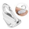 Marine Grade Stainless Steel Spring Locked Fender Hook Snap Fending Hook Attach Rope Boat Sail Tug Ship Marine
