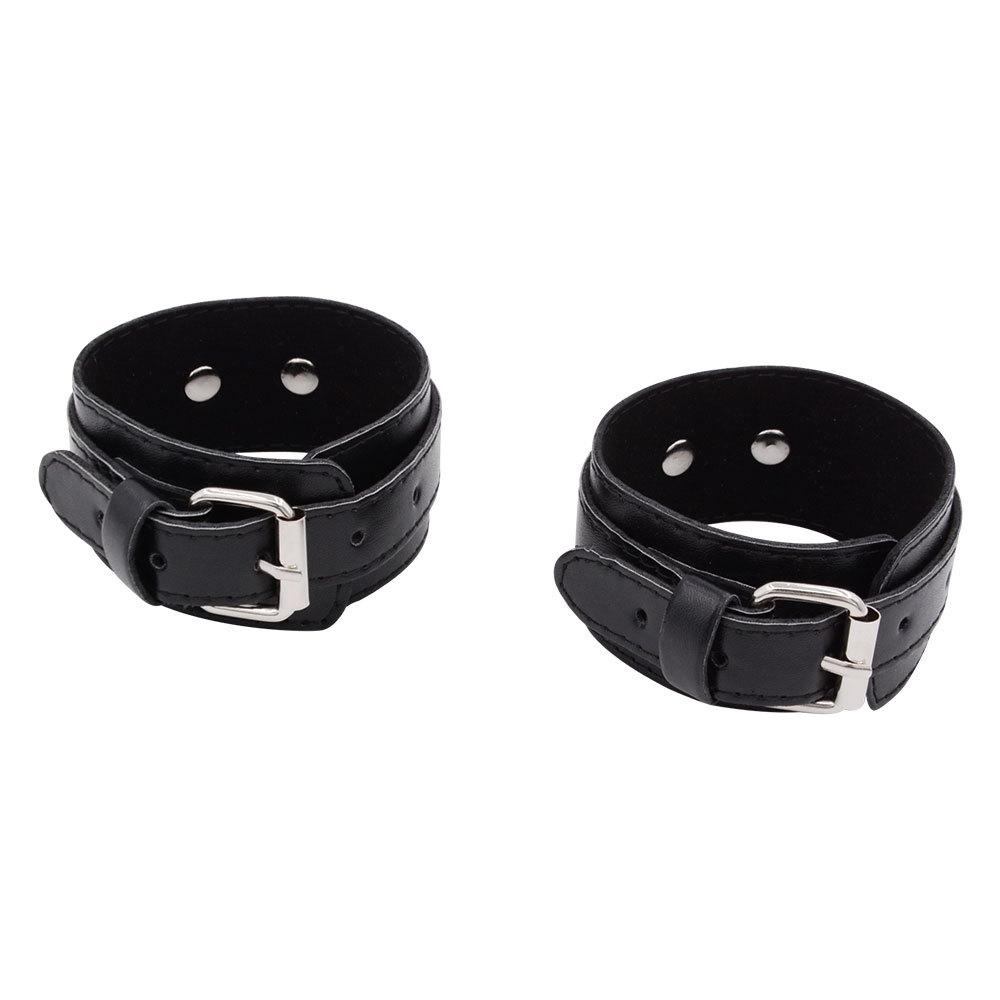 SM связывание реквизит рука шея бондаж обучение взрослые секс игрушки сексуальный секс продукт кожа наручники ошейник