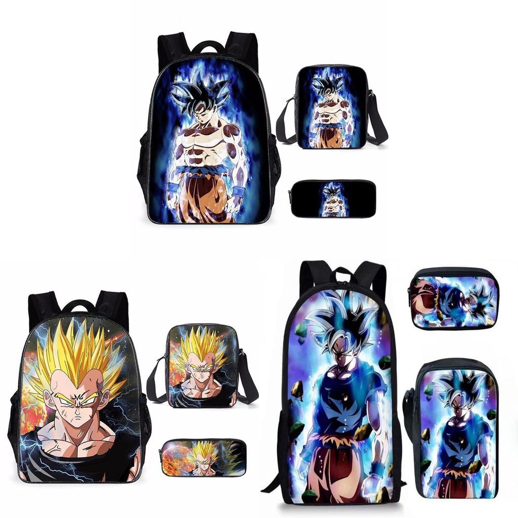 Набор рюкзаков Dragon Ball Z из водонепроницаемой Оксфордской ткани для школьников