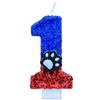 Cat Paw Dog Paw Bear Paw Digital Birthday Candle Cake First Birthday Candle