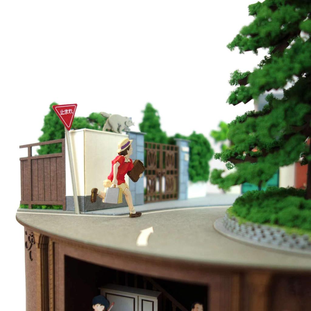 Серия Sankei Studio Ghibli Слушайте Diorama Paper Craft MK07-40