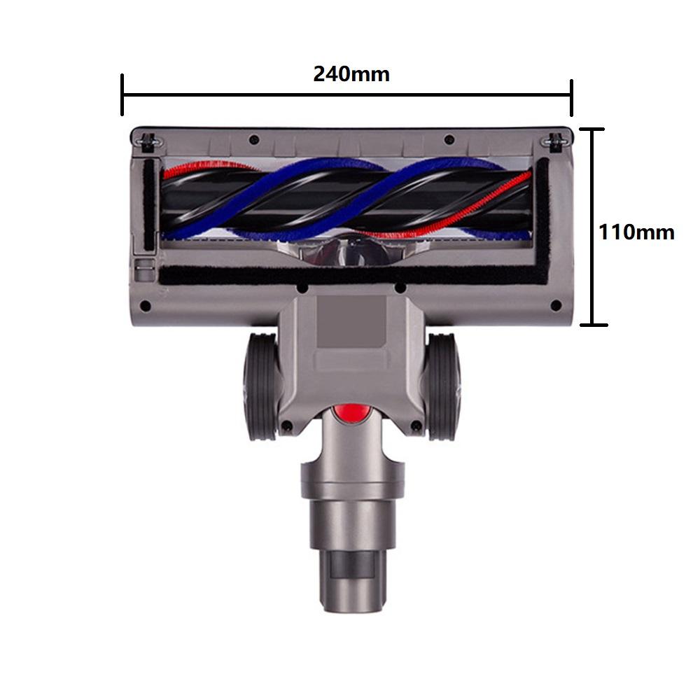 Электрическая щетка для пола для Dyson V7 V8 V10 V11, напольная плитка, ковровая плитка, всасывающая головка, аксессуары для насадки роликовой щетки