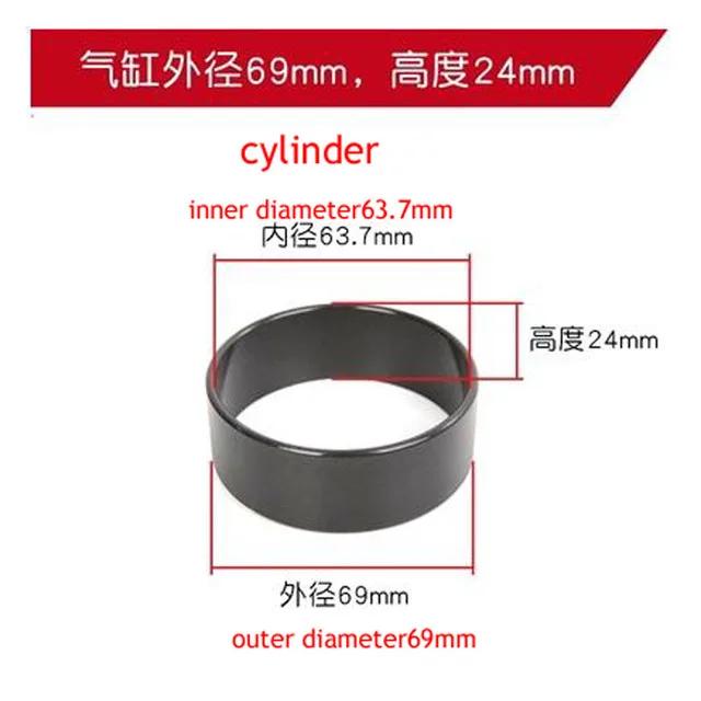 Бесшумная безмасляная головка воздушного компрессора Чаша Цилиндр Сплав алюминия Гильза цилиндра Клапанная плита Чугунная пластина Клапанная плита Шатун