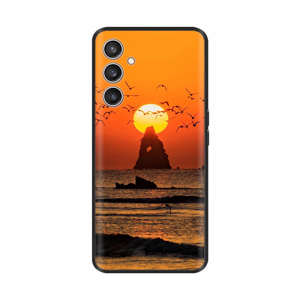 Чехол для Samsung Galaxy S23 FE Чехол-бампер S23 Plus Черный Fundas Мягкий силиконовый чехол для телефона Для Samsung S23 Ultra S 23 S23+ Coque