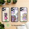 Чехол для телефона B-Bassie Art Dandys World для iPhone 17 16 15 14 13 12 Pro Max Plus с зеркальным беспроводным магнитным покрытием