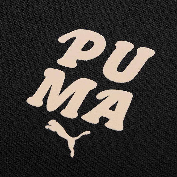 Puma Bomber Jacket With Logo Print And Vintage Color Block Women Jacket Black 536309-01