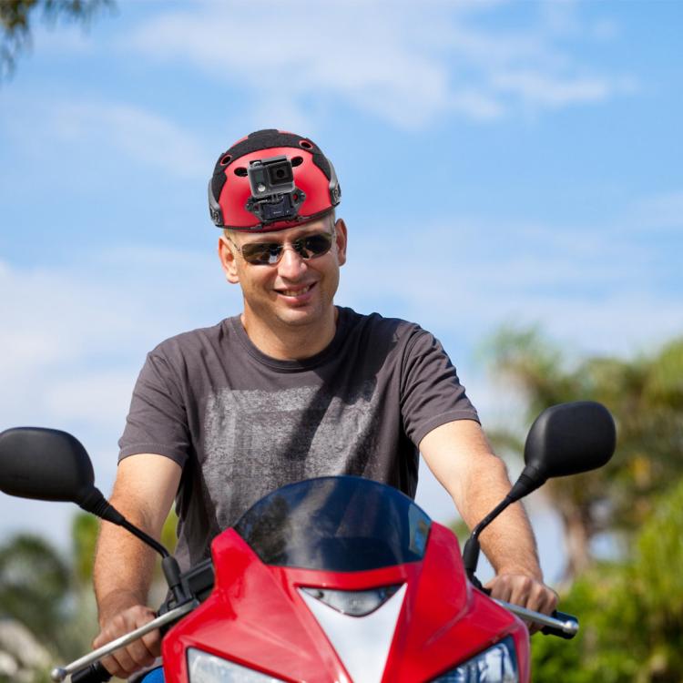Алюминиевый быстросъемный кронштейн PULUZ для крепления на шлем NVG для GoPro и других экшн-камер (черный)