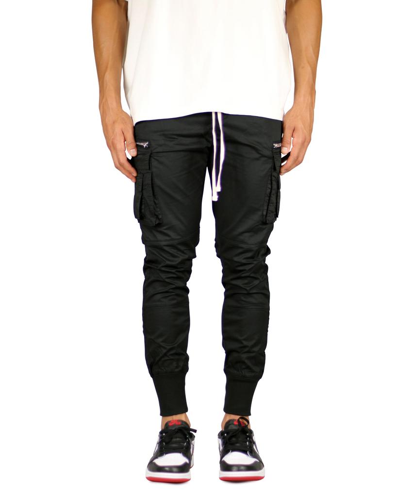 Haipeodenim Черные легкие брюки-карго
