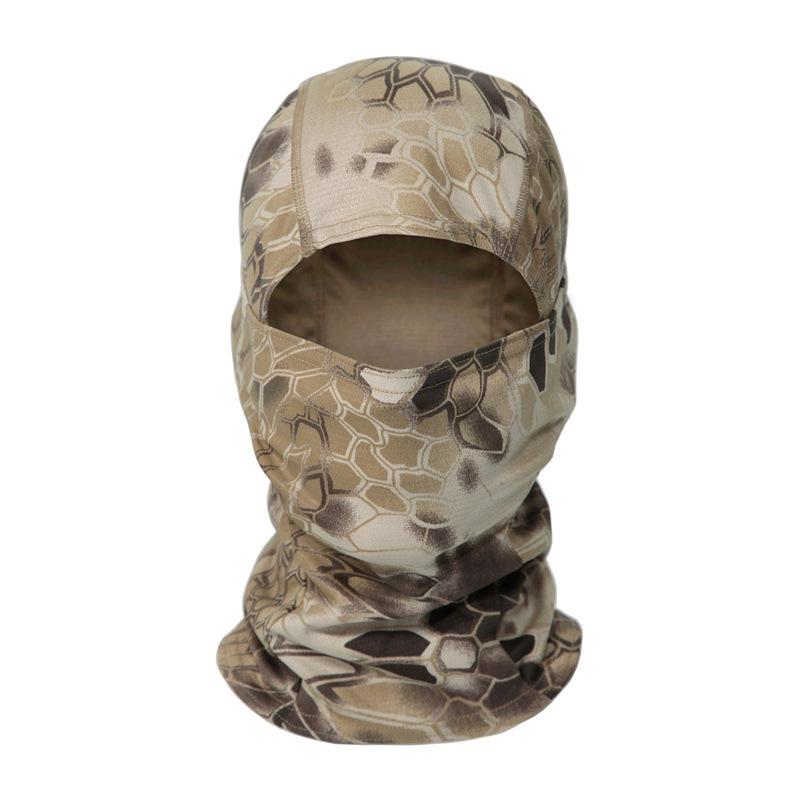 Sports Scarf Headgear Chief Camouflage Headgear Outdoor Cycling Headscarf Mask Sweat-Absorbent Fishing Sun-Proof