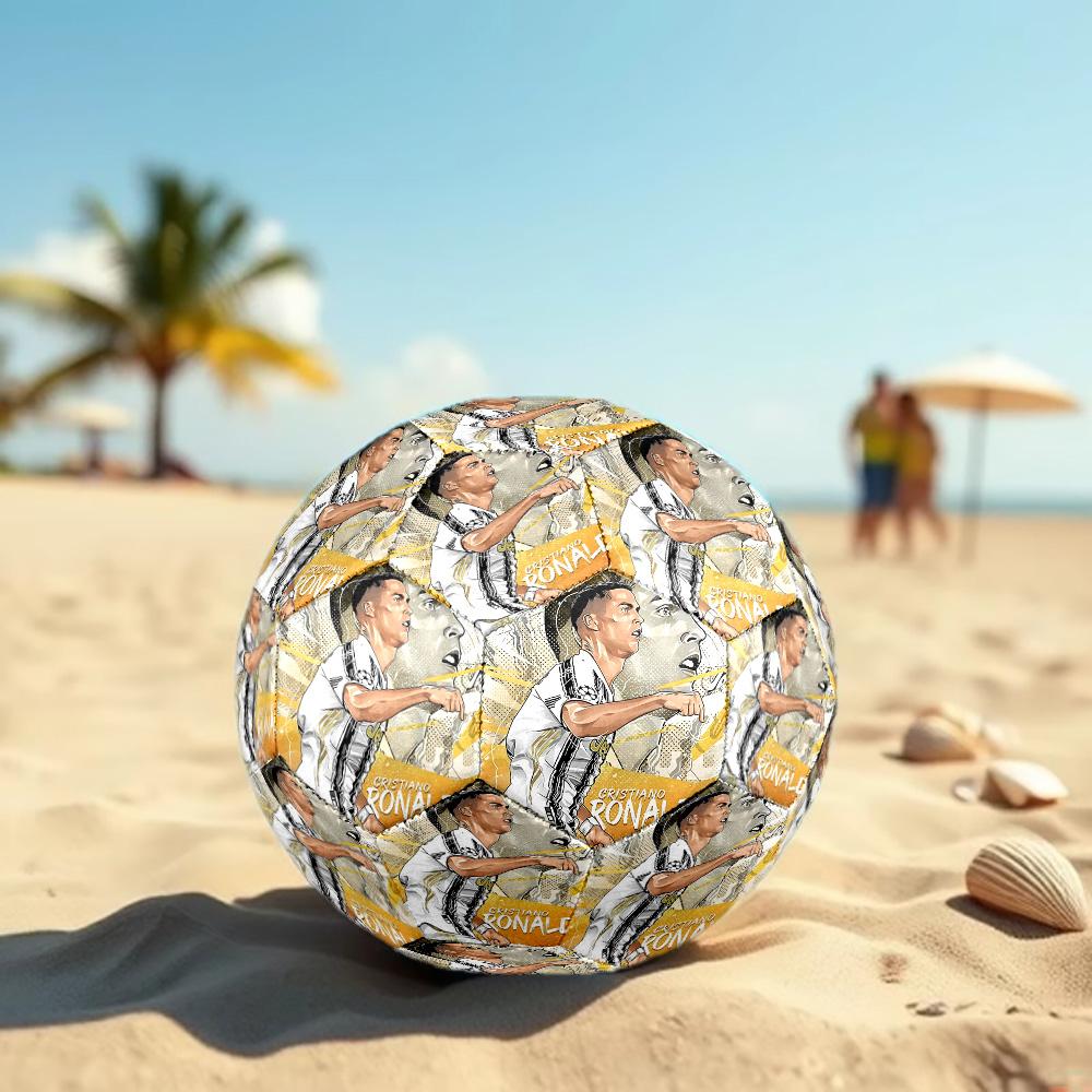 1pc Youssef Ennesyri Celebration Size 5 Football Soccer Balls, Competition Sport Football Indoor And Outdoor Training Ball. Q63014