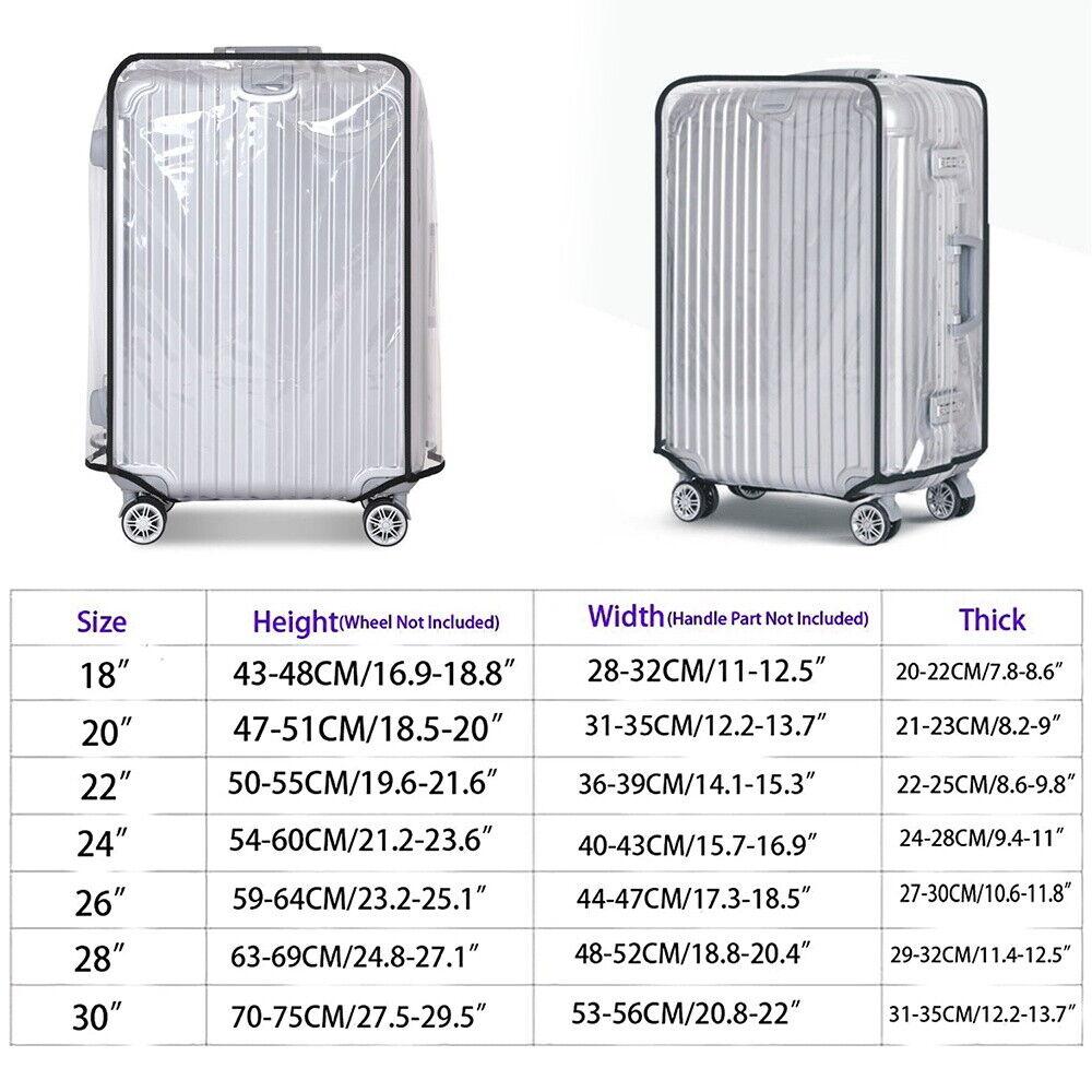 Protective Sleeve Protector Travel Luggage Cover Trolley Cover Suitcase Cover Luggage Protector