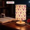 Fabric Bedside Night Light Soft Warm Night Light Kids Lamp Fabric Table Lamp  Bedside