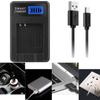 Compact ABS Camera Battery Charger LCD Display for IXUS 50 55 60 65 80 75 100 Camera Charging Option USB Charger