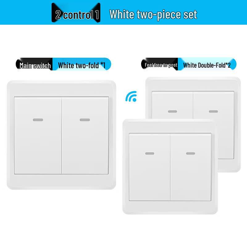 Wireless Remote Control Dual-Control Light Switch Kit
