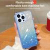 Модный блестящий чехол с градиентным покрытием для iPhone 15 Pro Max 14 Plus 13 12 Mini 11 X XR Xs 7 8 SE 2022, силиконовая защитная задняя крышка