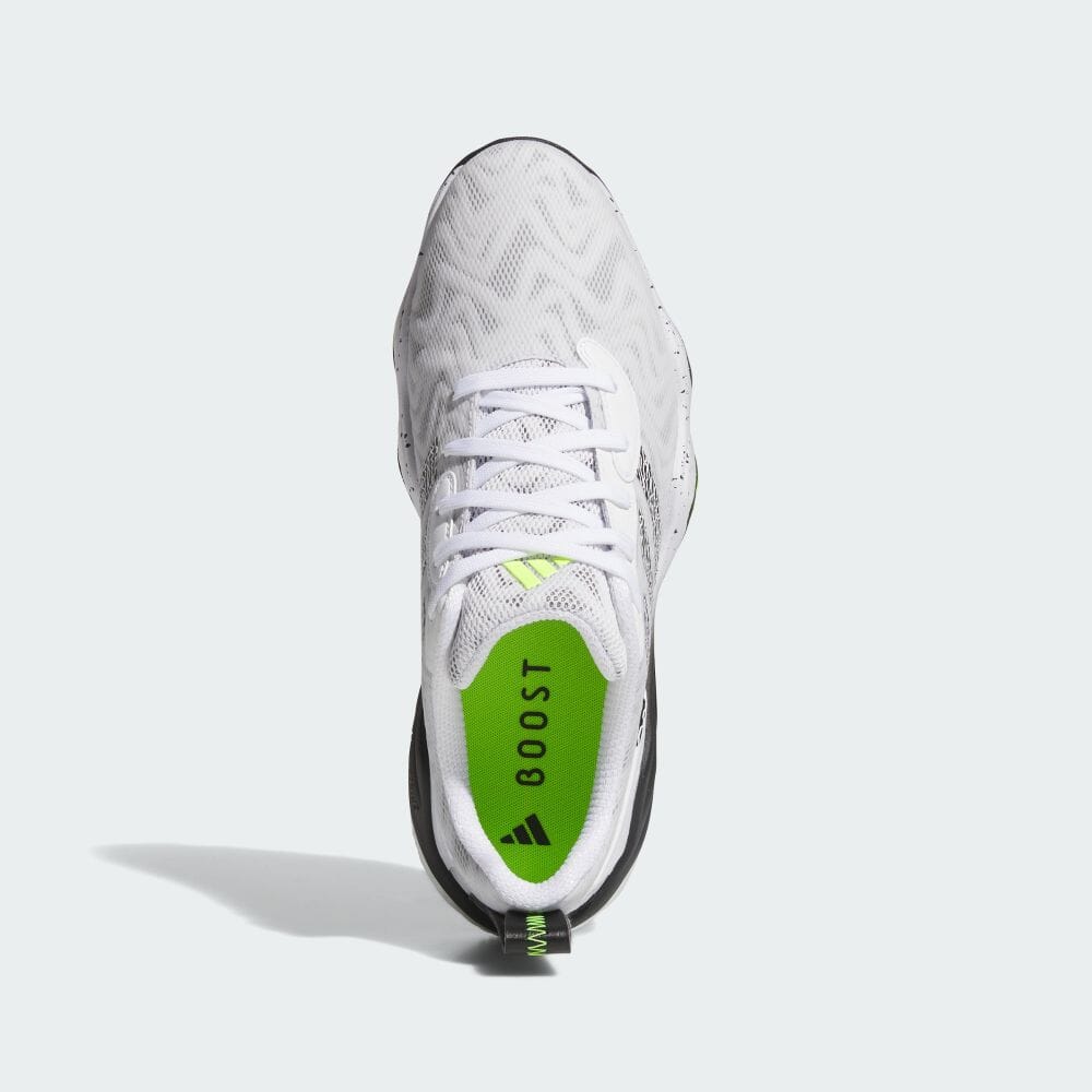 Adidas Обувь Code Chaos 25 Белая обувь и обувь Спортивная обувь МУЖСКАЯ ДЛЯ ГОЛЬФА IF3268 Обувь Белая / Основная черная / Ярко-лимонная