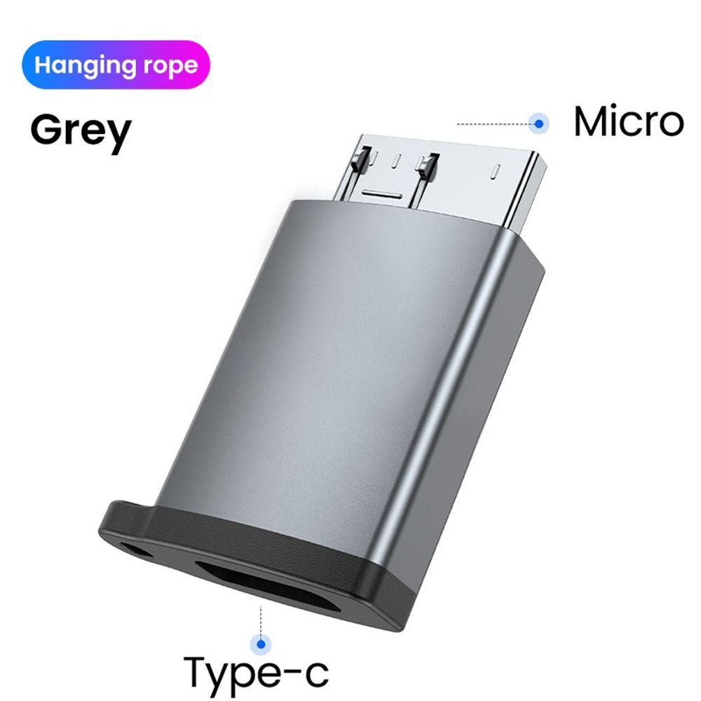 Alloy HDD Mobile Hard Disk USB C To USB 3.0 Micro B Female To Male Type-C OTG Adapter Converter