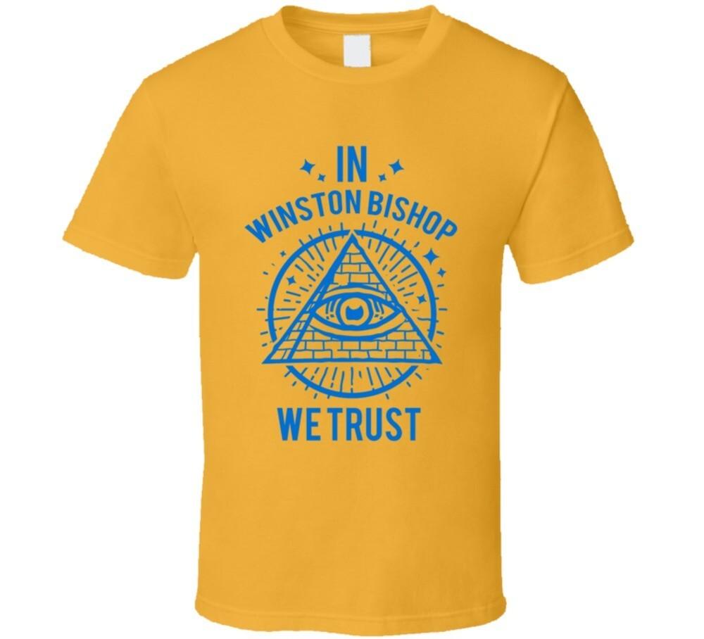 Мы верим в Уинстона Бишопа Новая футболка