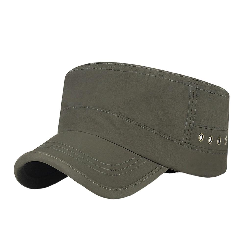 Anti-UV Baseball Cap Breathable Sun Hat Fashion Flat Top Hat Men Women