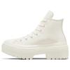 Кеды Chuck Taylor All Star на платформе с рифленой подошвой, высокие, цвет Egret Cream, женские A10370C