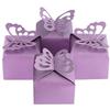 WTEMPO Foldable DIY Party Treat Boxes Elegant Butterfly Paper Gift Boxes Ideal for Storing and Gifting Delicate Items Perfect for Birthday Wedding
