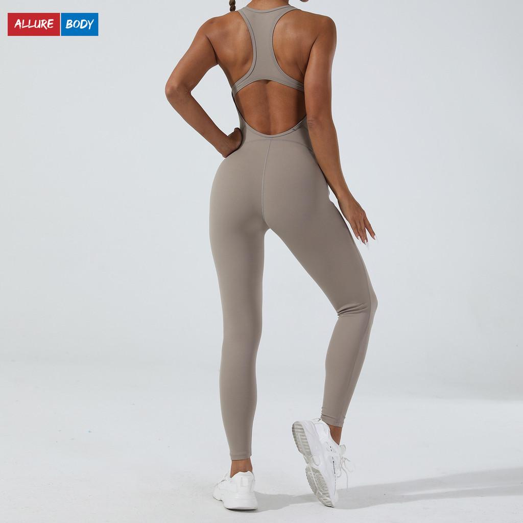 Yoga Jumpsuit With Breathable High Elasticity For Fitness And Outdoor Workout