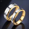 Высококачественные парные кольца из нержавеющей стали и титана — без выцветания, простой дизайн