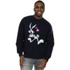 Looney Tunes Mens Bugs Bunny In Love Sweatshirt
