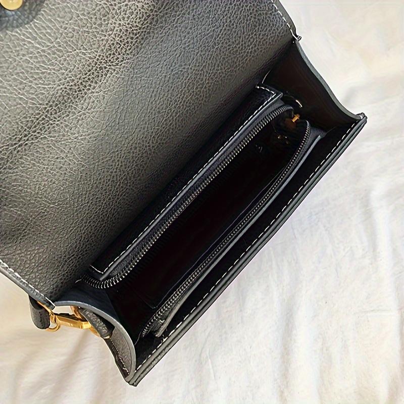 Винтажная мини-сумка через плечо, сумочка с декором в виде головы льва, сумка через плечо в стиле панк с декором в виде заклепок