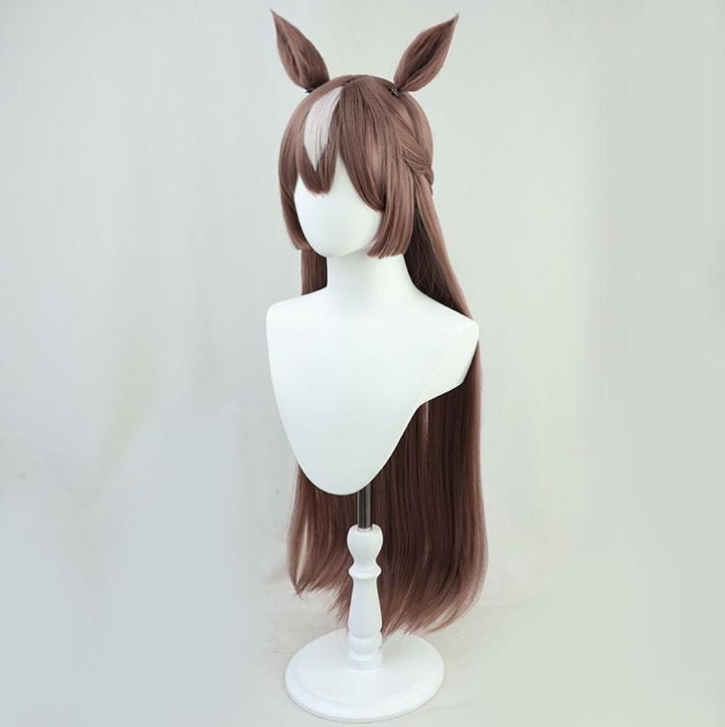 Satono Diamond Cosplay Wig Uma Musume Pretty Derby Ears and Tail wig Anime Party Carnival Props