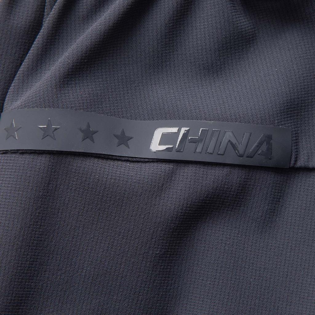 Li-Ning Breathable Solid Color Mid-Rise Straight Leg Casual Pants Men Bottoms Navy-Blue AKYV149-3