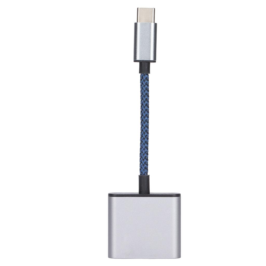 Адаптер 2 в 1 Type C на Type C Type C на с USB C PD 60 Вт Быстрая зарядка