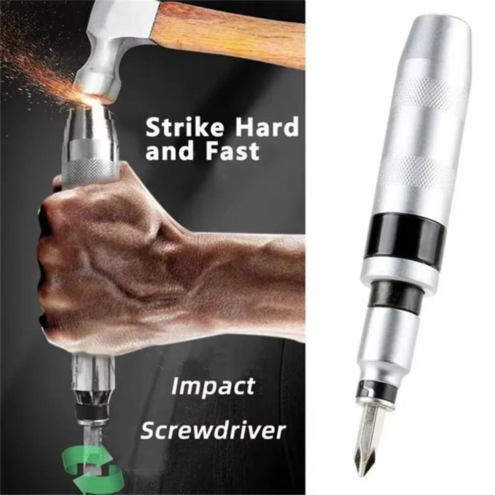 Hand Tools 7/13pcs Manual Impact Screwdriver Nut Strike Impact Driver  Disengage Frozen Bolts
