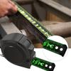 Люминесцентная измерительная лента, толстая, износостойкая, выдвижная, портативная, точная, легко читаемая рулетка, инструмент