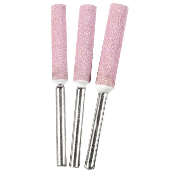 3 шт. универсальная точилка для бензопилы с круглым хвостовиком, различные характеристики, высокая стабильность, шлифовальный камень, напильник для резьбы по камню