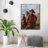 HUACAN DIY 5D Полный дрель Алмазная картина Ковбойская вышивка Крестом Мозаика Картина Домашний декор